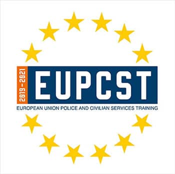 Logo European Union Police and Civilian Services Training.